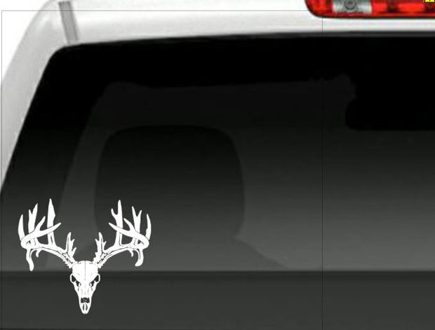 Car/Truck/HorseTrailer Decals 6x6 size Deer Skull design.