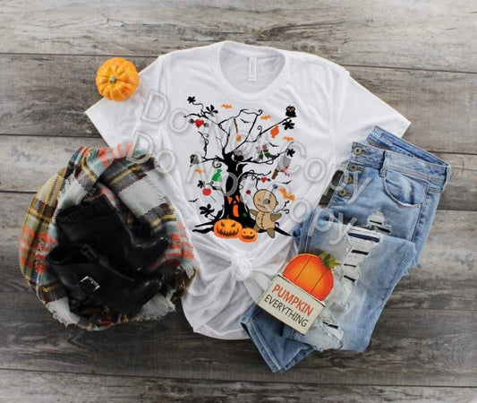 Fall Halloween Scary Witches Voodoo Dolls and so much fun design t-shirt