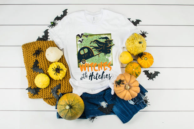 Witches With Hitches design t-shirt