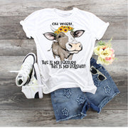 Cow Oh Wait, This is My Pasture This is My Bullshit, Cow Lover shirt, Cow Mom Shirt, Farm Girl shirt, Farm Owner tee, Funny Cow shirt, Cows