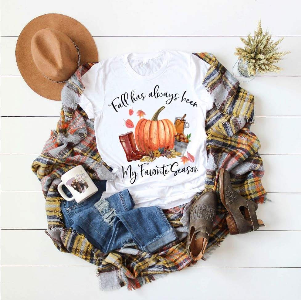Fall Has Always Been My Favorite Season... design t-shirt