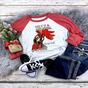 Funny Chicken Rooster Keep It Up & You'll Be The Strange Smell In My Attic, Chicken, Rooster,   design raglan