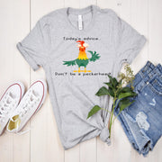 Today's Advise, Don't Be A Peckerhead, Funny Chicken shirt, Rooster Shirt, Don't Be A Peckrhead Chicken. Chicken Lover tee, Farm Owner t